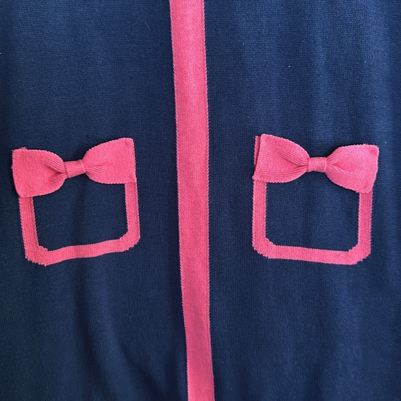 🎉HP🎉 Lily Pulitzer Girls knit blue & pink sweater dress 12-14 - Picture 3 of 8